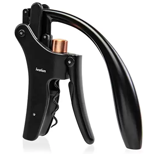 Ivation Lever Wine Bottle Opener